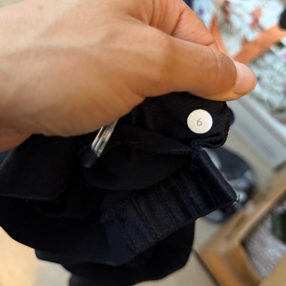 Lululemon Black Cross Back Tank - Picture 3 of 5